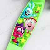 Самокат стальной СМЕШАРИКИ "Только Вперед", колеса PU 120/80 мм, ABEC 7  - фото 7