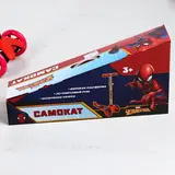 Самокат детский стальной "Человек-паук", колеса PU 120/80 мм, ABEC 7  - фото 4