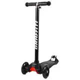 Самокат детский GRAFFITI Swift, цвет чёрный  - фото 4