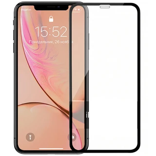 Защитное 3D стекло A-case для iPhone XR