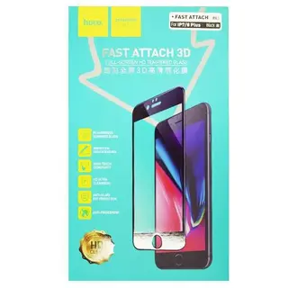 Защитное стекло Hoco для iPhone 7 Plus / 8 Plus Black