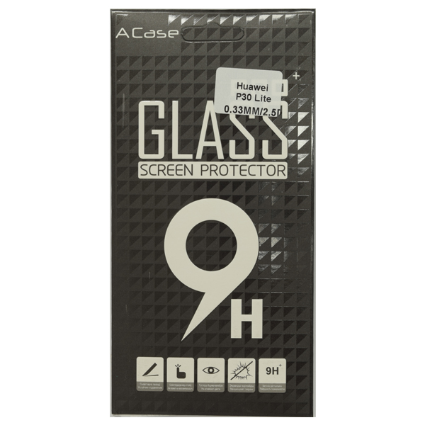 Защитное стекло A-case для HUAWEI P30 Lite