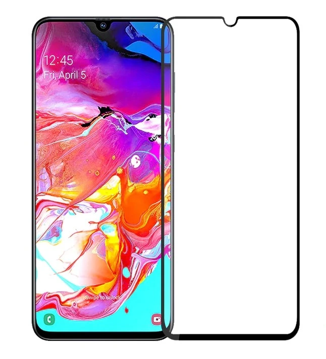 Защитное 3D стекло A-Case для Samsung Galaxy A70