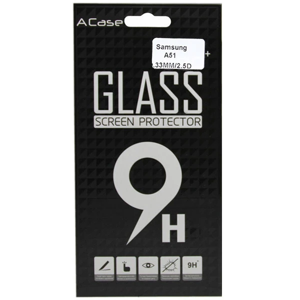 Защитное стекло A-case для Samsung A51
