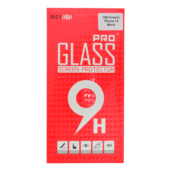 Защитное стекло Acron 18D для iPhone 14
