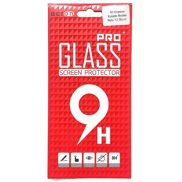 Защитное 3D стекло Acron для Xiaomi Redmi Note 12 - фото 2