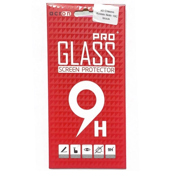 Защитное 3D стекло Acron для Xiaomi Redmi Note 10C
