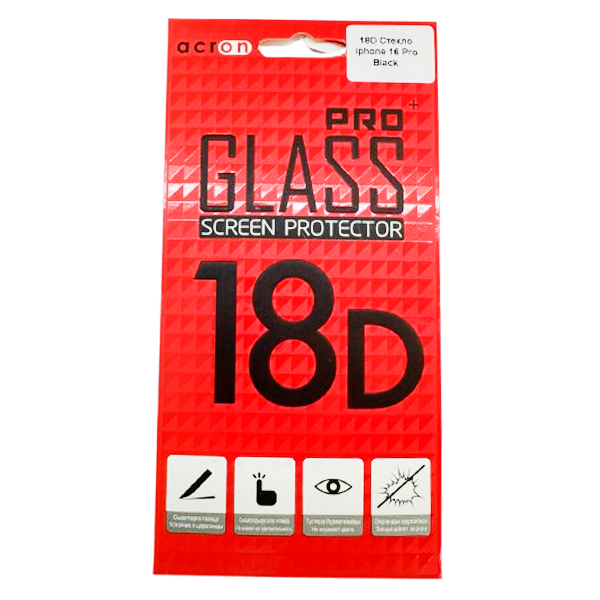 Защитное стекло Acron 18D для Iphone 16 Pro