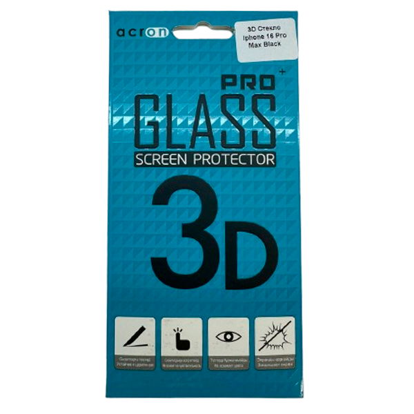 Защитное стекло Acron 3D для Iphone 16 Pro Max