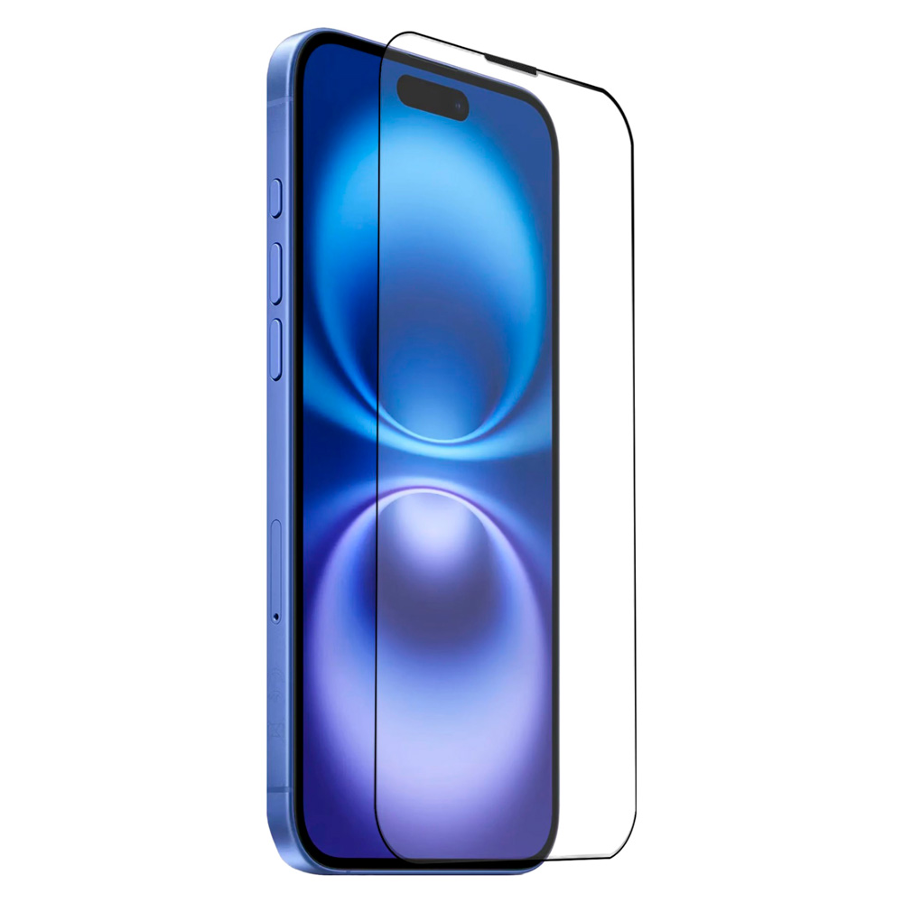 Защитное стекло 2.5D для iPhone 16 iLera ILFCDL16 DeLuxe - фото 2