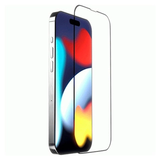 iPhone 15 Pro iLera үшін 2.5D қорғаныш шыны ILFCDL15PR DeLuxe - фото 2