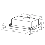 Вытяжка LEX Honver 500 Inox - фото 2