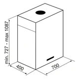 Вытяжка Korting KHA 7950 X Cube - фото 2