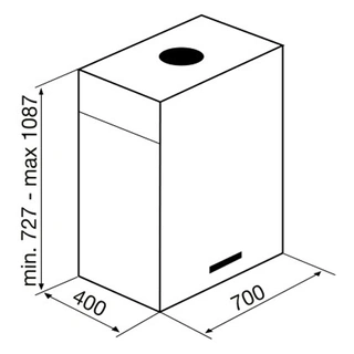 Вытяжка Korting KHA 7950 X Cube