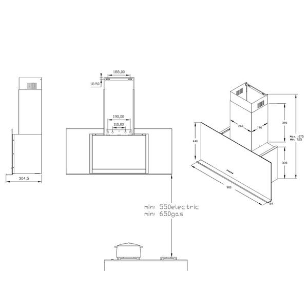 Жиынтық Korting ауа сорғышы KHC 95330 GN + ARG ыдыс-аяқ жинағы Master Chef 602-1 12 дана  - фото 3