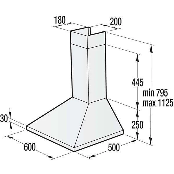 Вытяжка Gorenje WHC623E14X - фото 3