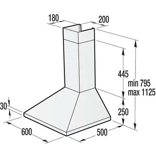 Вытяжка Gorenje WHC623E14X