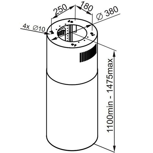 Вытяжка MAUNFELD Lee Isla 39 White - фото 12