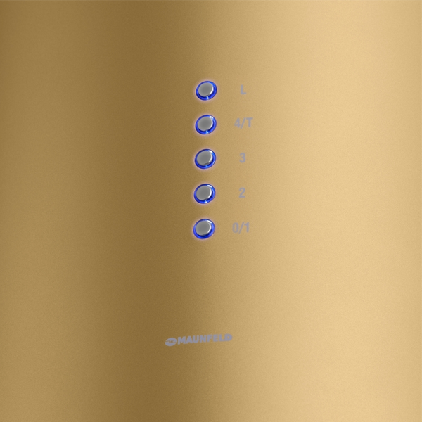 Вытяжка MAUNFELD Lee Isla 39 Gold - фото 3