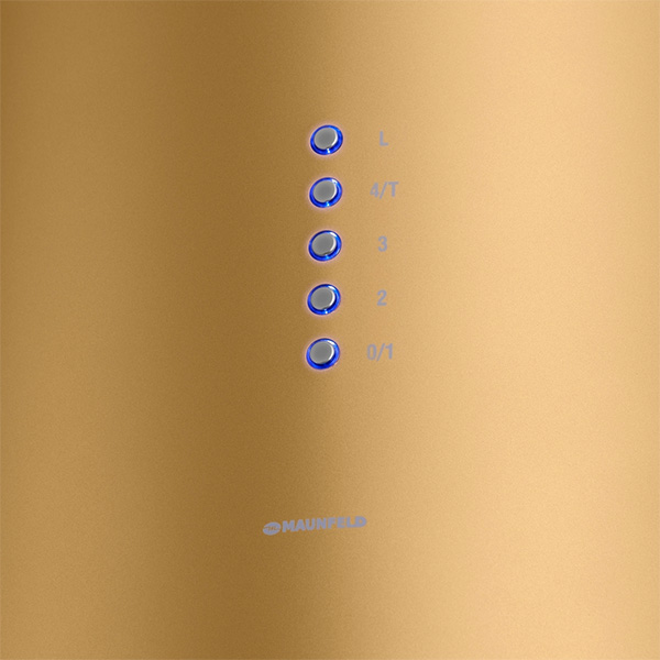 Вытяжка MAUNFELD Lee Wall 39 Gold - фото 4