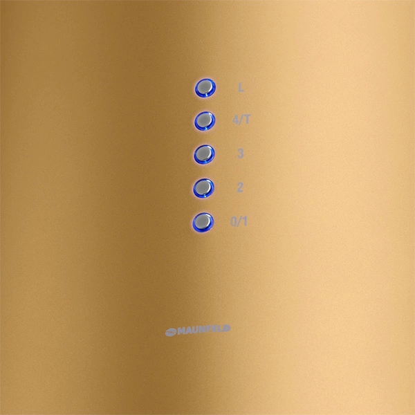 Вытяжка MAUNFELD Lee Wall 39 Gold - фото 4