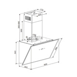 Вытяжка MAUNFELD Astro 60 Glass Black - фото 6