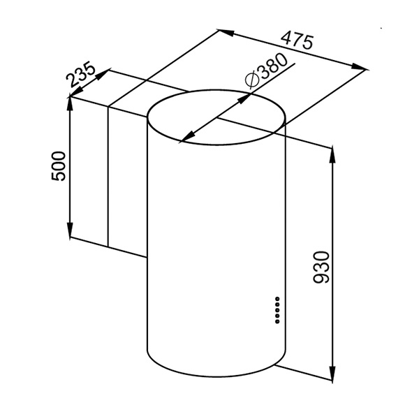 Вытяжка MAUNFELD Lee Wall 39 (C) 39 Black - фото 9