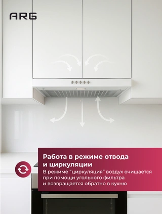 Вытяжка ARG YS03-W - фото 6