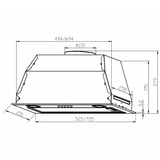 Вытяжка LEX GS BLOC P 600 Inox - фото 8