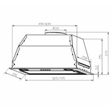 Вытяжка LEX GS BLOC P 900 Black - фото 7