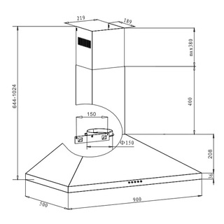 Вытяжка Hansa OKP9341ZH - фото 2