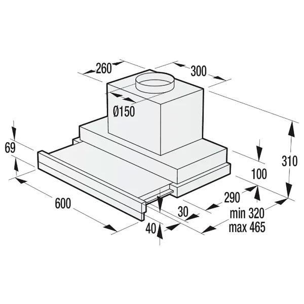 Вытяжка Gorenje BHP643ORAW - фото 2