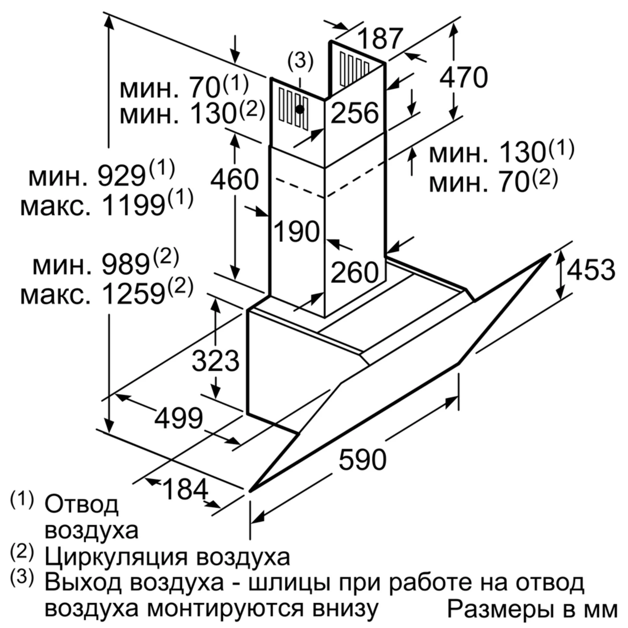 Вытяжка Bosch DWK67HM20 - фото 9