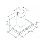 Вытяжка Candy CMB97SLX WIFI - фото 2