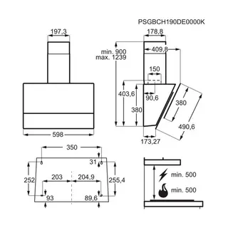 Вытяжка Electrolux LFV616Y