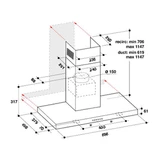 Вытяжка Whirlpool AKR 759/1 IX - фото 2