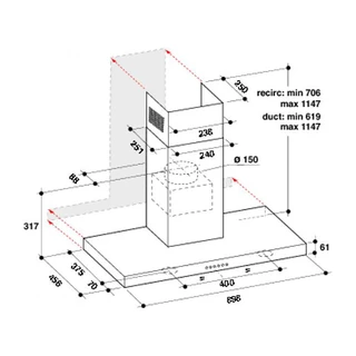 Вытяжка Whirlpool AKR 759/1 IX