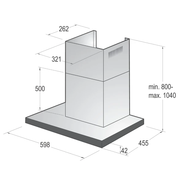 Вытяжка Gorenje WHT6SYW - фото 2