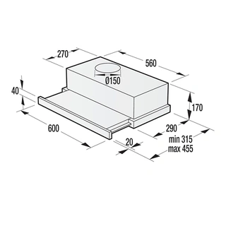 Вытяжка Gorenje BHP62CLI