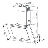 Вытяжка Weissgauff Gamma 60 PB WH - фото 8
