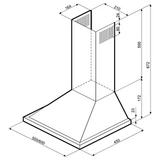 Вытяжка Krona Bella PB 600 Black - фото 9