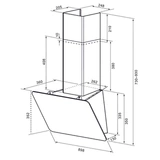 Вытяжка Krona Liora 900 white S - фото 3
