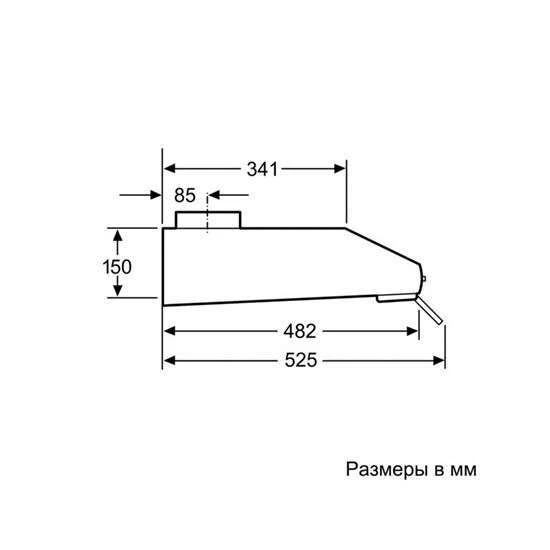 Вытяжка Bosch DHU665CQ - фото 3