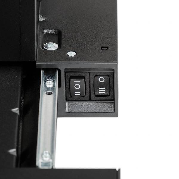 Жиынтық Krona ауа сорғышы Kamilla 600 Black Retro + ARG ыдыс-аяқ жинағы Master Chef 602-1 12 дана  - фото 3