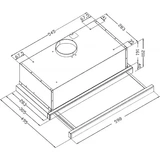 Вытяжка Evelux Tel 60 B - фото 3