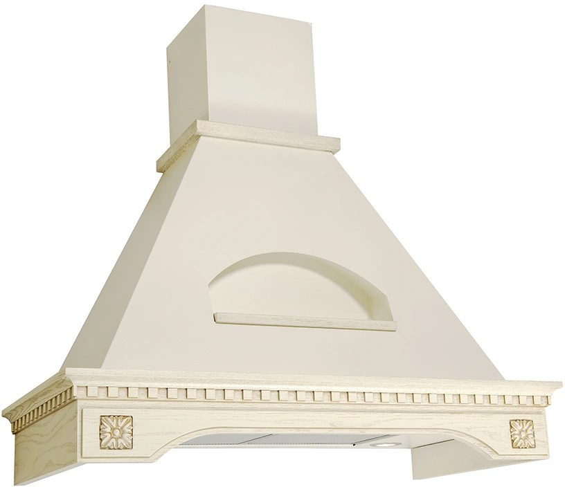 Вытяжка Elikor Бельведер Флореале 90П Бежевый / Дуб неокрашенный