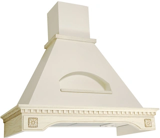 Вытяжка Elikor Бельведер Флореале 90П Бежевый / Дуб неокрашенный