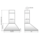 Вытяжка Elikor Вента 60Н-650-КЗД Нержавеющая сталь - фото 2