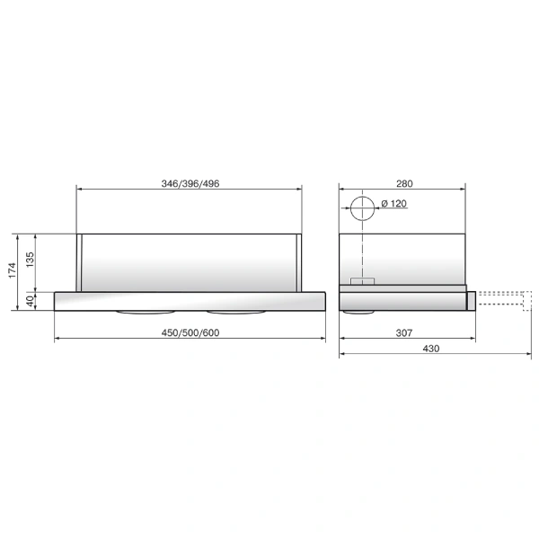 Вытяжка Elikor Интегра 50Н-400-В2Л Кремовый - фото 2