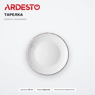 Тарелка Ardesto AR2926WMC - фото 2